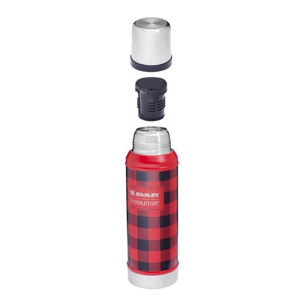 The Stone Barn Holiday Buffalo Plaid Stainless Steel Water Bottle — The  Stone Barn