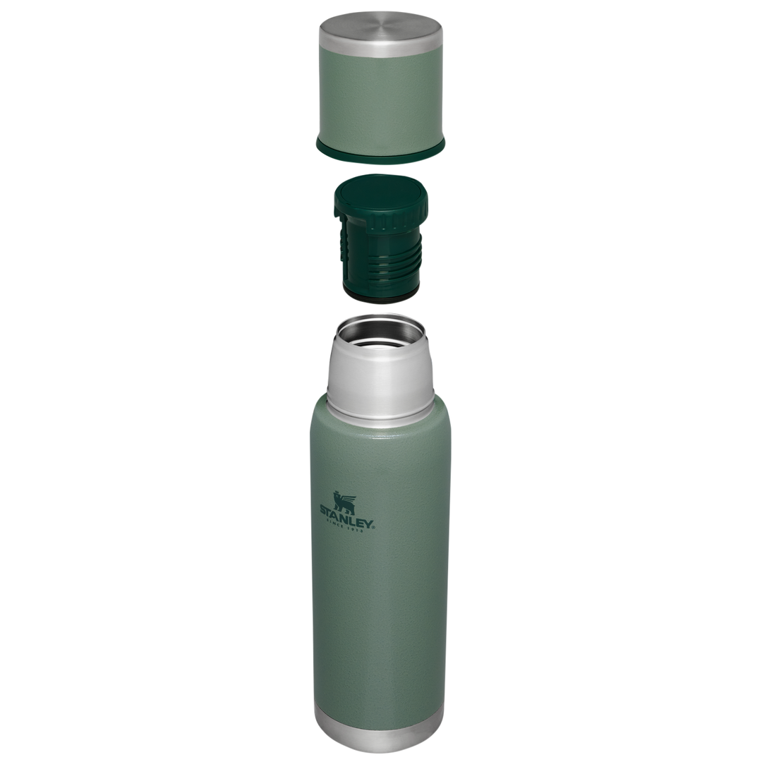 Thermos Bottle Stanley Coffee Insulated Green Stainless 1.1 Qt