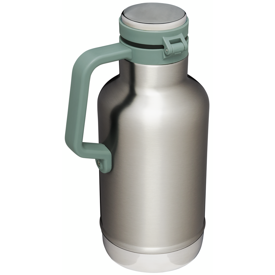 Stanley 64 oz. Classic Easy-Pour Growler, Hammertone Green
