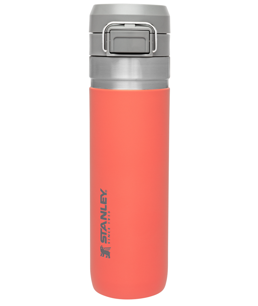  STANLEY Quick Flip Stainless Steel Water Bottle .71L / 24OZ  Polar – Leakproof Insulated Water Bottle - Push Button Locking Lid -  BPA-Free Thermos Flask - Cup Holder Compatible - Dishwasher