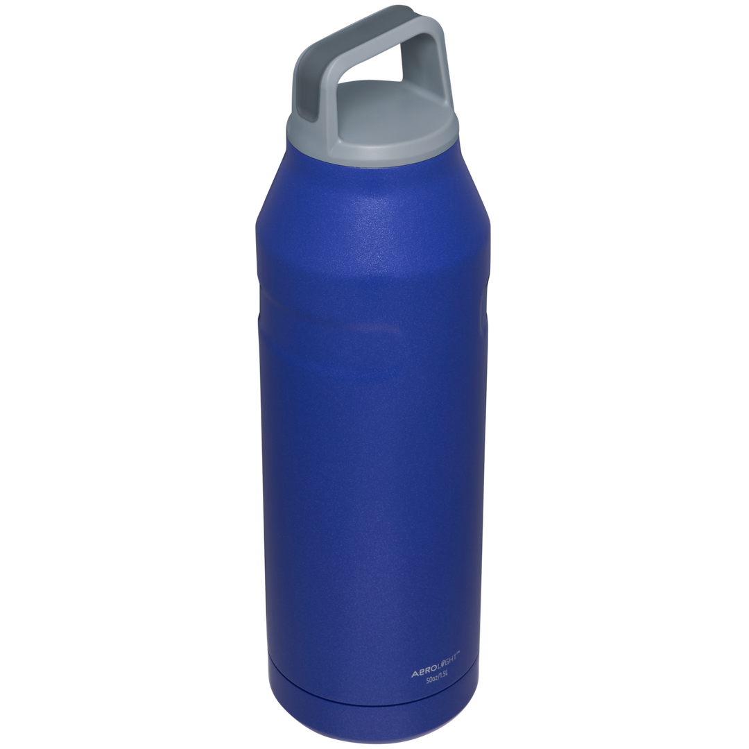 Empty Basketball Court Aluminum Water Bottle