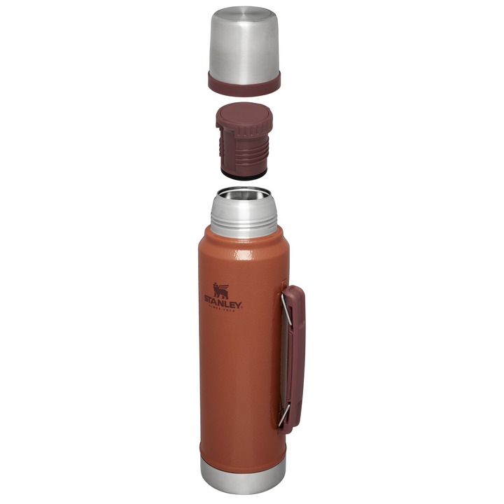 New Stanley Classic Bull Logo Thermos Stainless Steel Made In USA One Quart  for Sale in Puyallup, WA - OfferUp