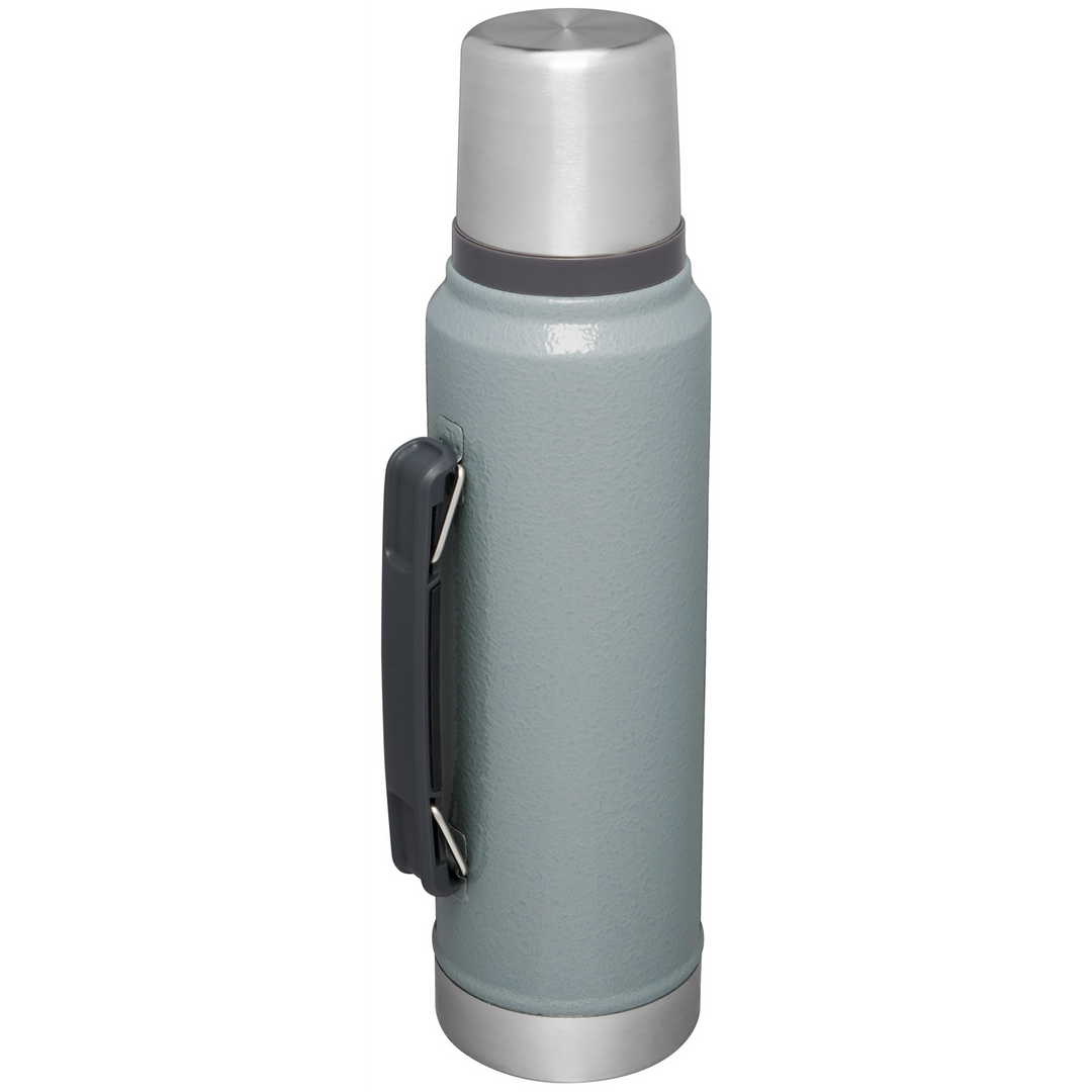 Stanley 1 Liter Classic Vacuum Bottle (1.1 Qt) Hammertone Green Thermos