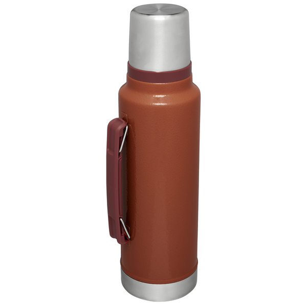 Stanley Classic Vacuum Insulated Wide Mouth Bottle - Hammertone Green -  BPA-Free 18/8 Stainless Steel Thermos for Cold & Hot Beverages - 1.5 QT