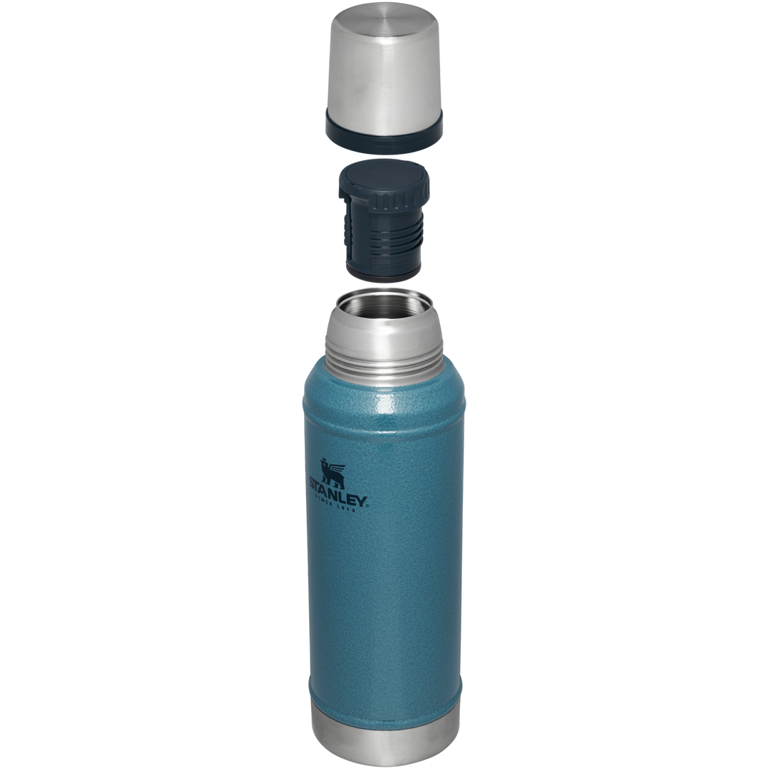 Stanley Classic Thermos Leak Proof Insulated Vacuum Bottle 1.1 qt - Matte  Black 