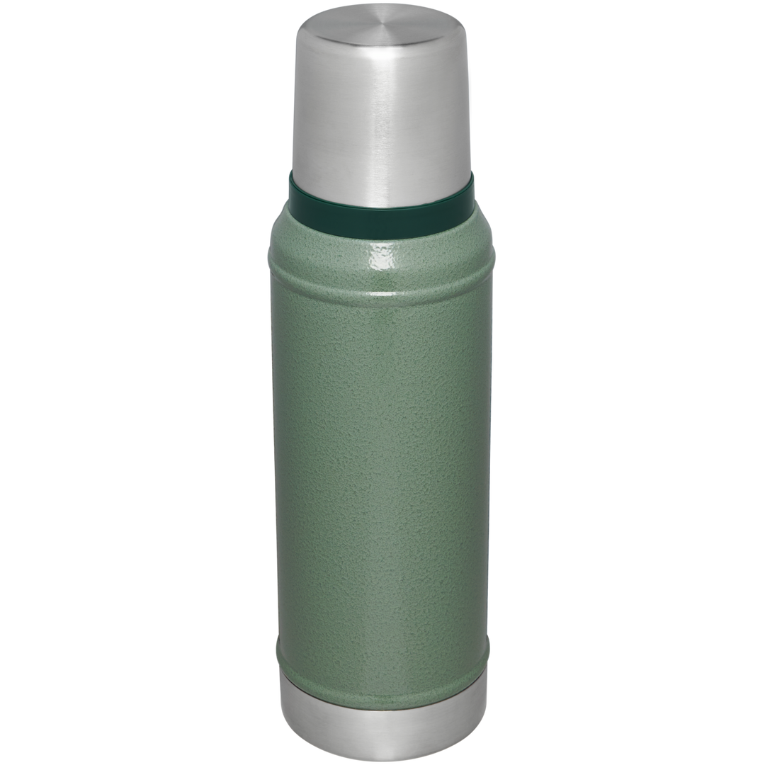 Stanley Classic Stainless Steel Vacuum Insulated Thermos Bottle, 1.1 qt