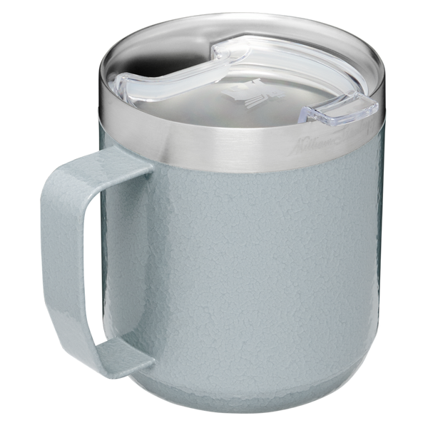 Stanley Camp Mug 12 oz Blue Stainless Steel Insulated With Lid Dishwasher  Safe