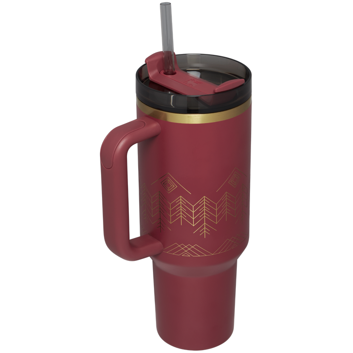 Winterscape IceFlow™ Flip Straw Tumbler