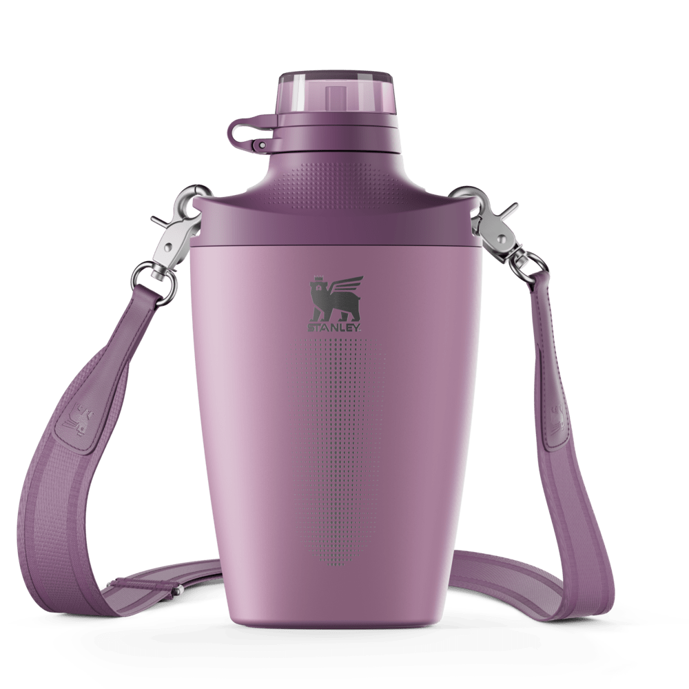 Stanley Crossbody Water Bottle In Lilac