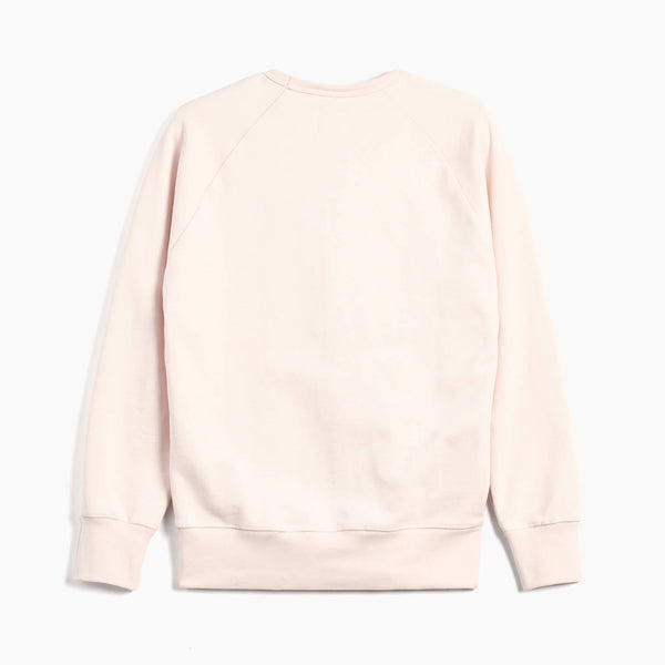 Park Crewneck Sweater - Pale Pink Fleece
