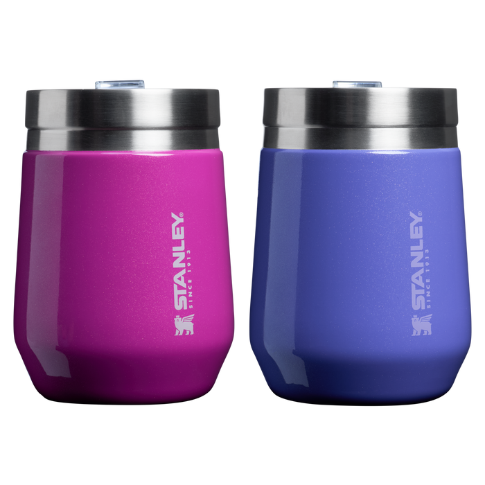 The 10 OZ Stanley Everyday GO Tumbler 2-pack In Punch Shimmer & Dalia Shimmer