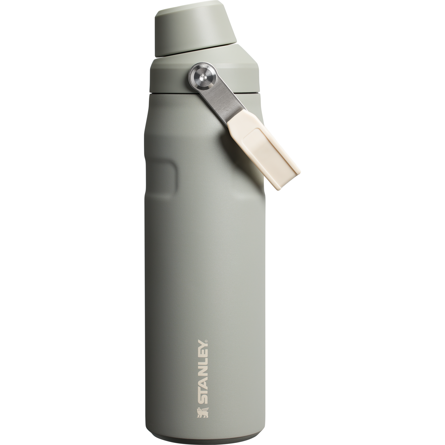 Stanley IceFlow Water Bottle with Fast Flow Lid 24 OZ In Ash Grey