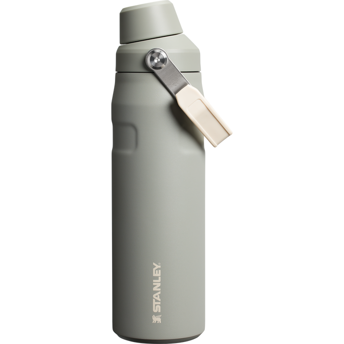 Stanley IceFlow Water Bottle with Fast Flow Lid 24 OZ In Ash Grey