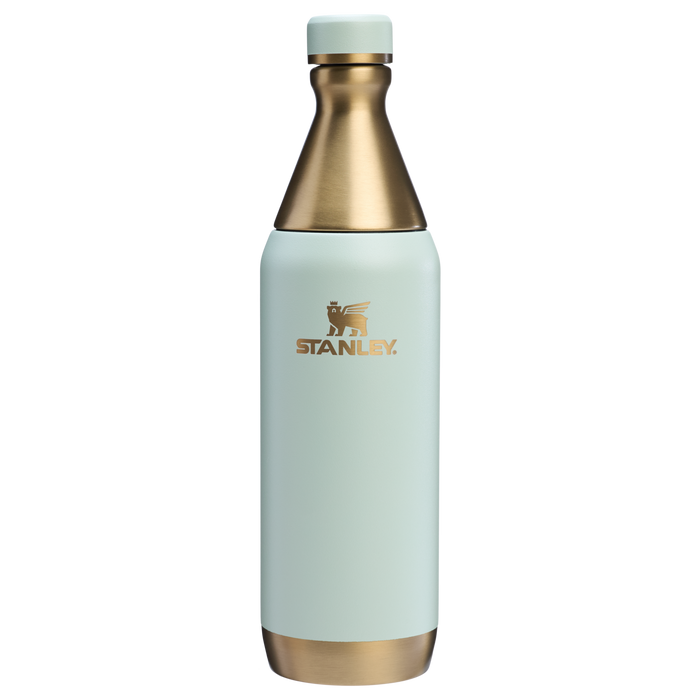 Stanley All Day Slim Bottle 20 OZ In Gilded Celadon