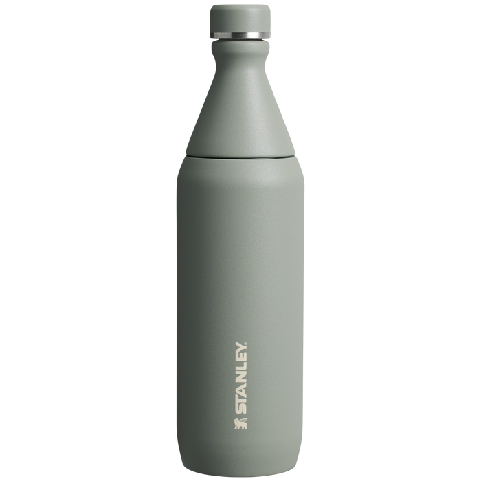 Stanley All Day Slim Water Bottle 20 OZ In Sage Grey