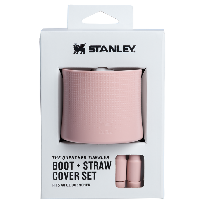 Stanley Boot & Straw Cover Set 40OZ In Pink Dusk