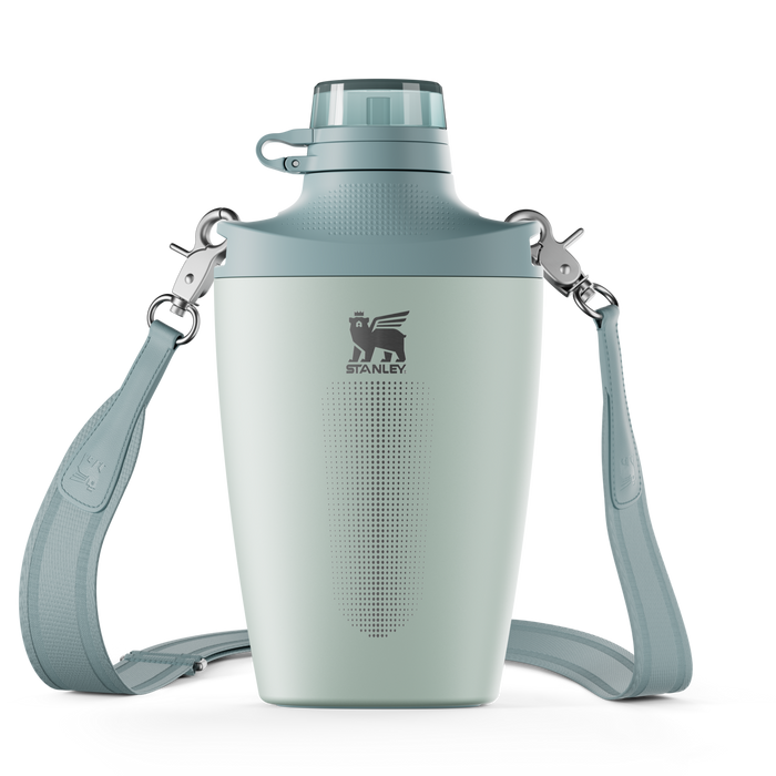 Stanley Crossbody Water Bottle in Seafoam Green