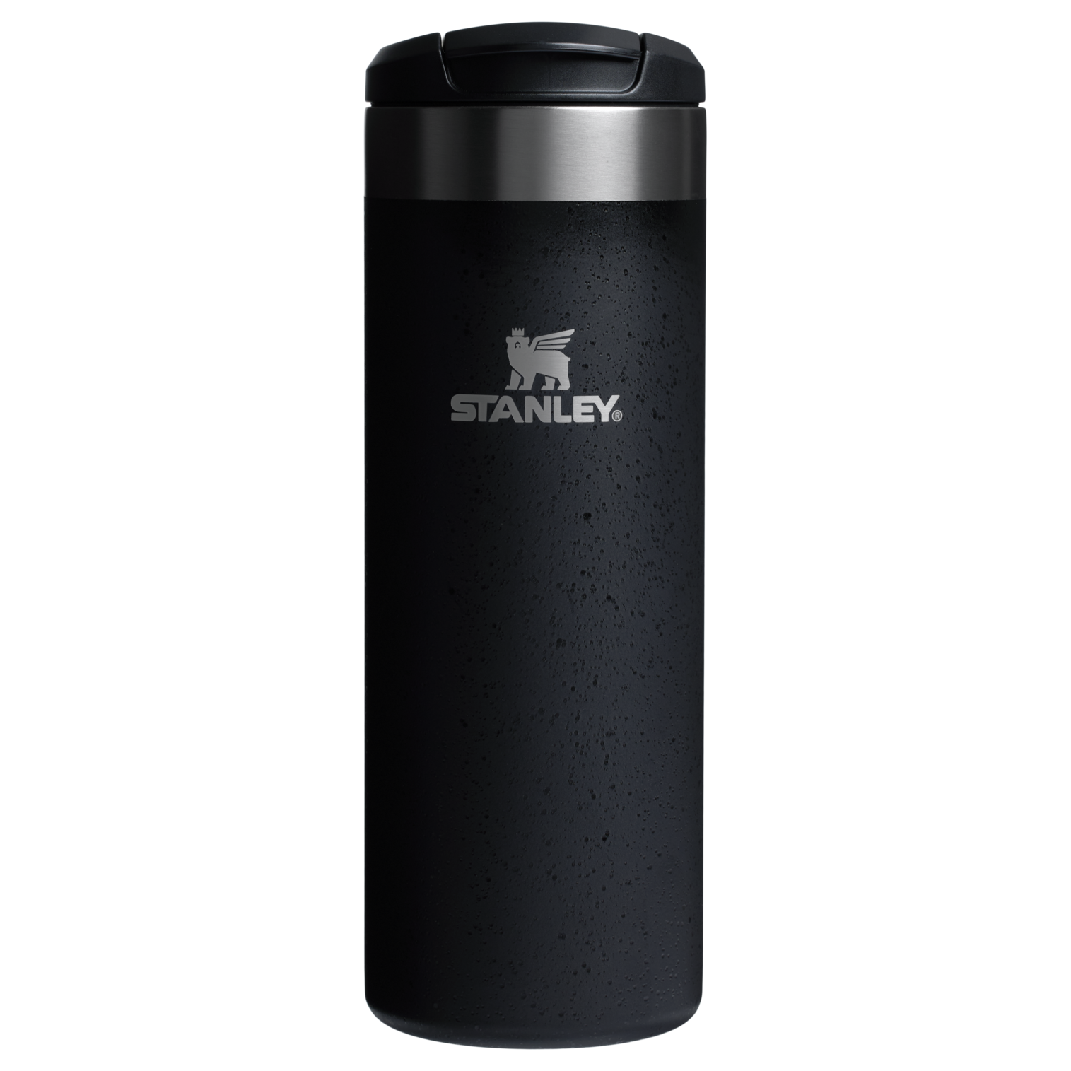 The AeroLight Transit Water Bottle 16 OZ in Black Moon