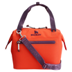 The All-Day Julienne Mini Soft Sided Cooler In Tigerlily Plum & Orange