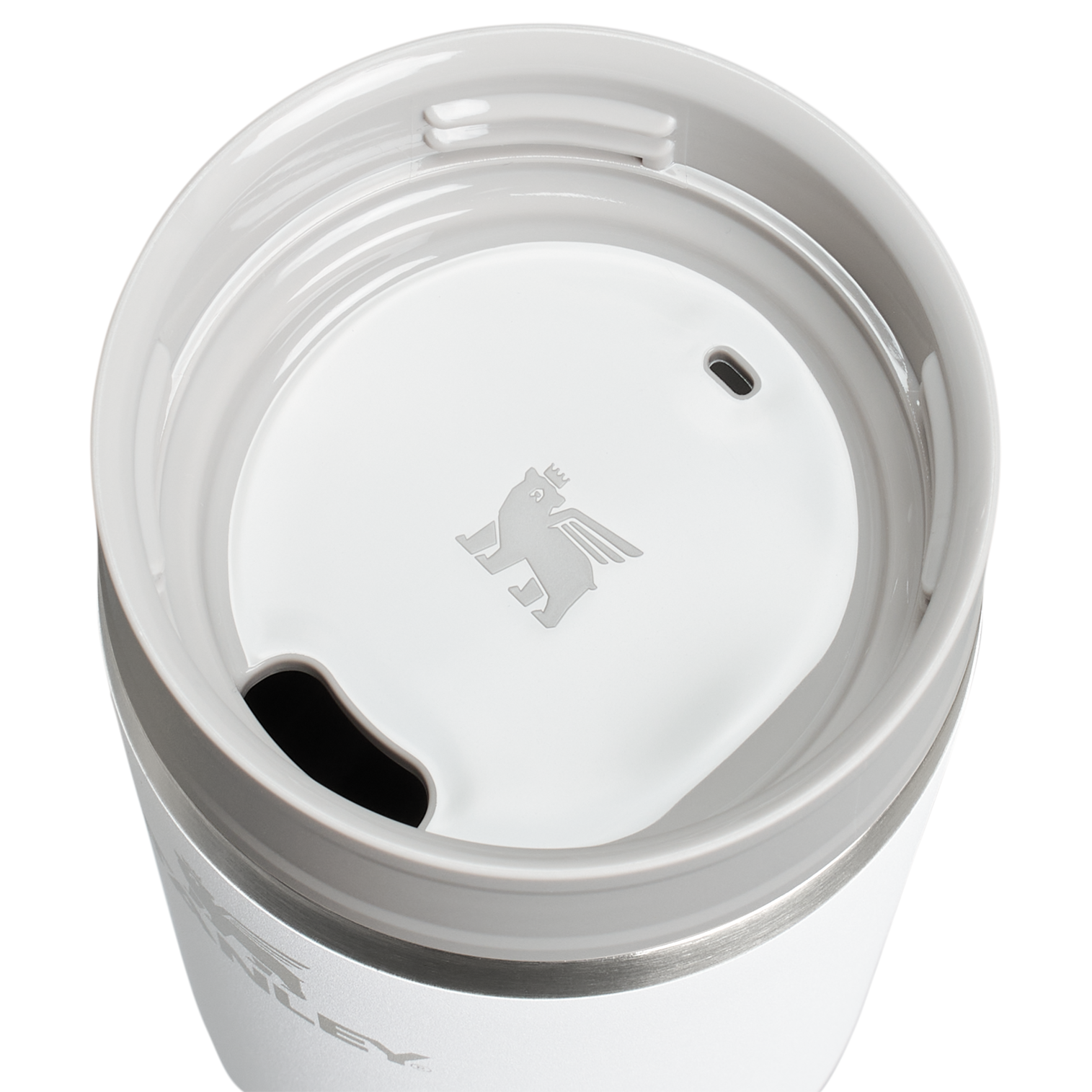 Stanley 20 OZ Cafe-To-Go Insulated Travel Mug in Frost White