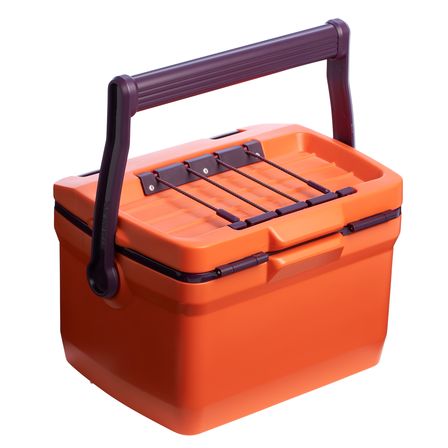 The Easy Carry Outdoor Hard Cooler 7QT In Tigerlily Plum Orange