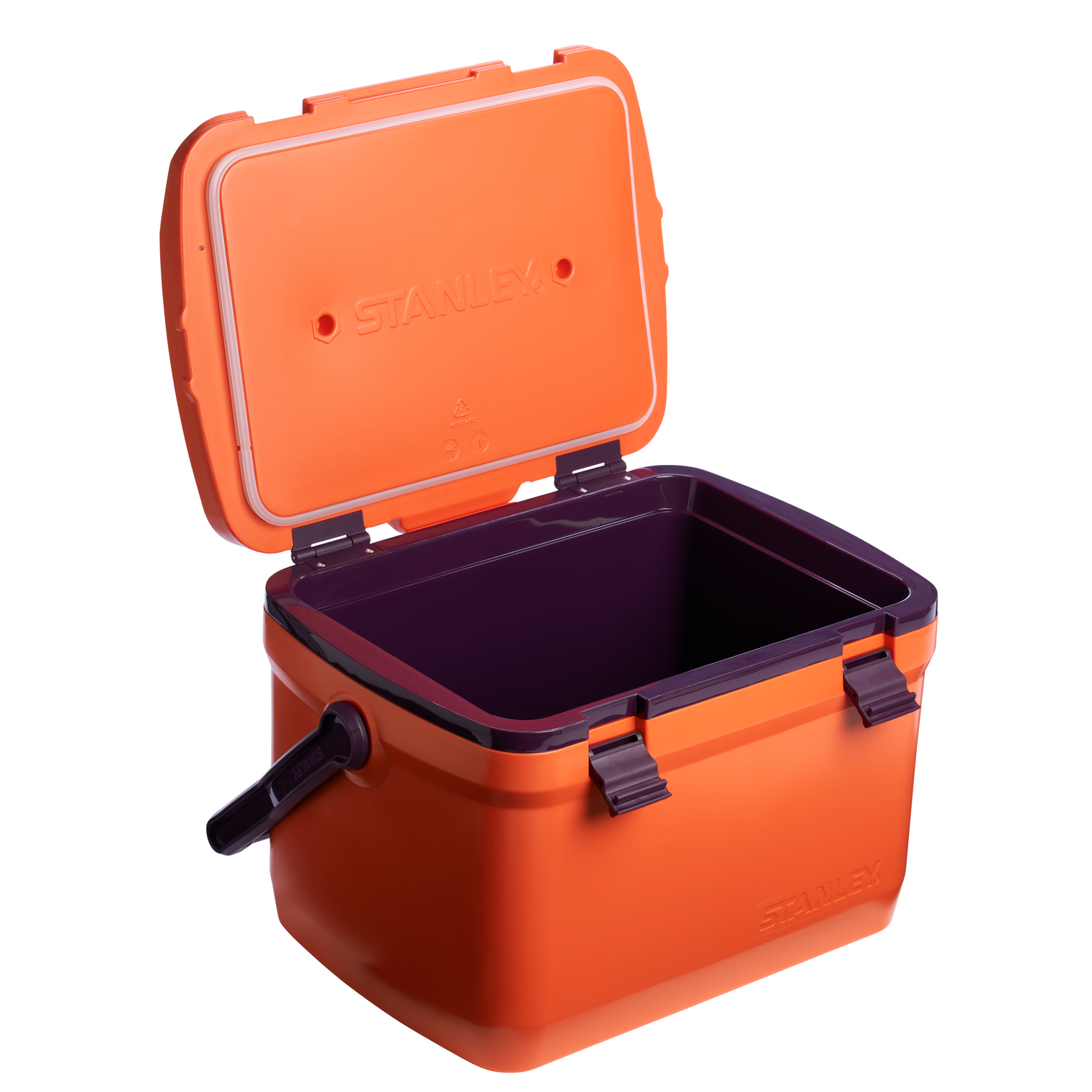 The Easy Carry Outdoor Hard Cooler 7QT In Tigerlily Plum Orange