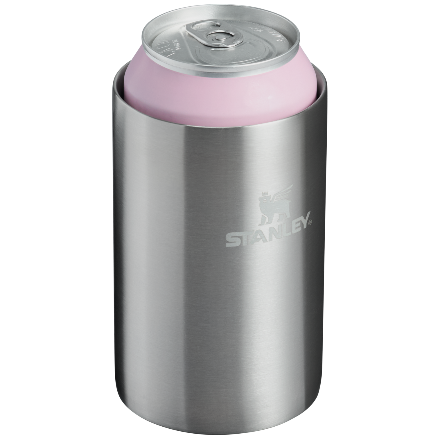 The Everyday Slim Can Cooler In 10OZ In Stainless Steel Shale