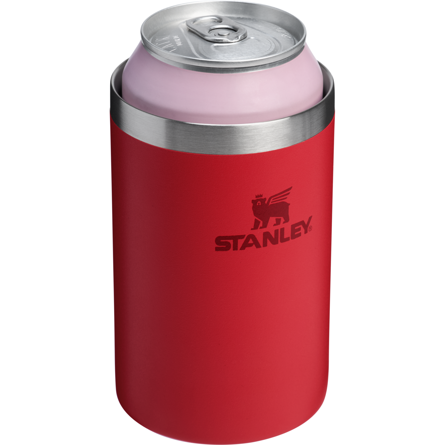 Stanley Everyday Insulated Can Cooler Cup 10 Ounce In Chili Red