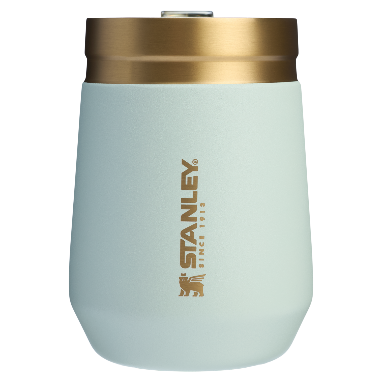 The Stanley Everyday GO Tumbler 10OZ in Gilded Celadon Blue