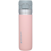 The 24 OZ Stanley GO Quick Flip Water Bottle in Blush Pink