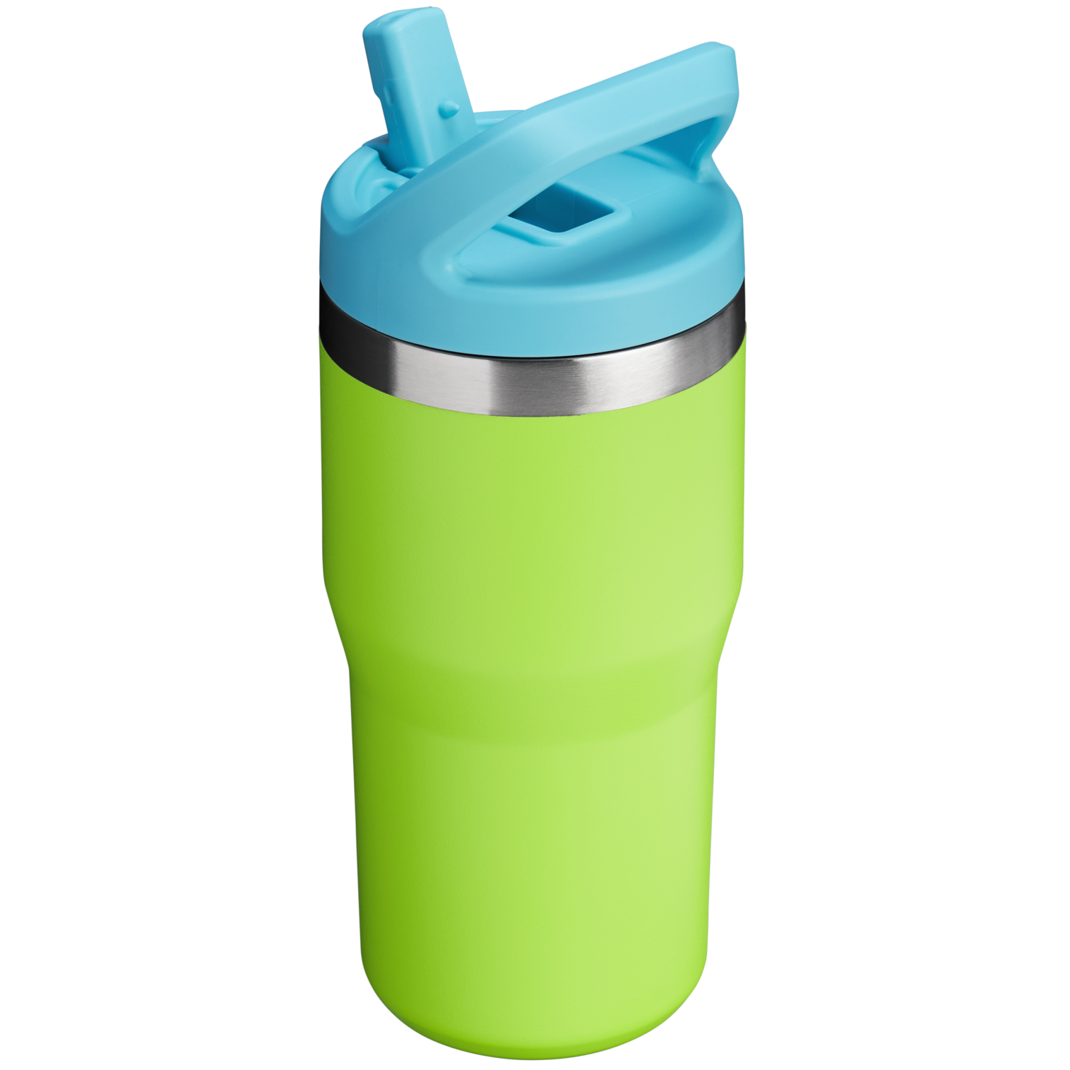 Stanley 20 OZ IceFlow Tumbler With Flip Straw In Bright Lime Green