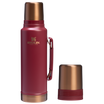 The Stanley Legendary Classic Vacuum Bottle 1.5QT in Gilded Pomegranate Red