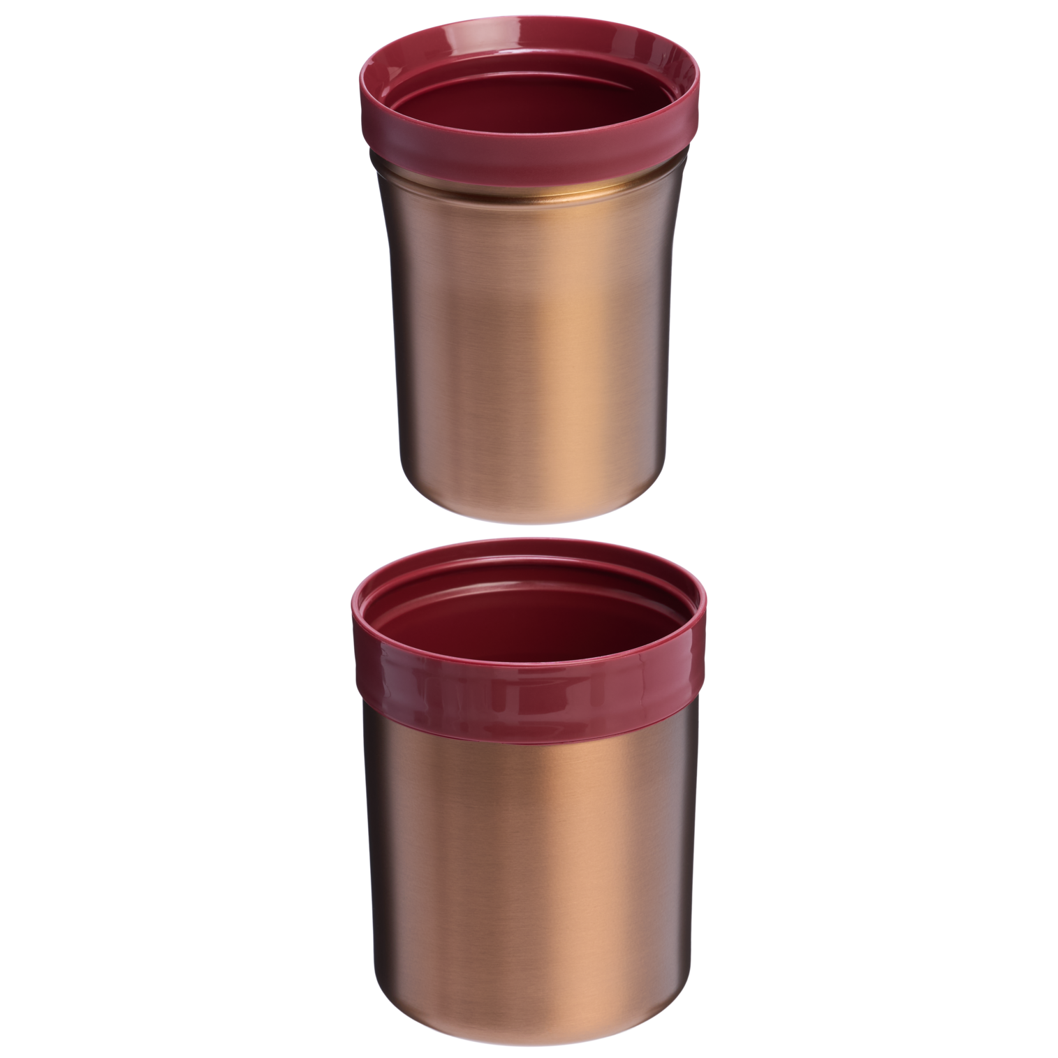 The Stanley Legendary Classic Vacuum Bottle 1.5QT Lid Cups in Gilded Pomegranate Red