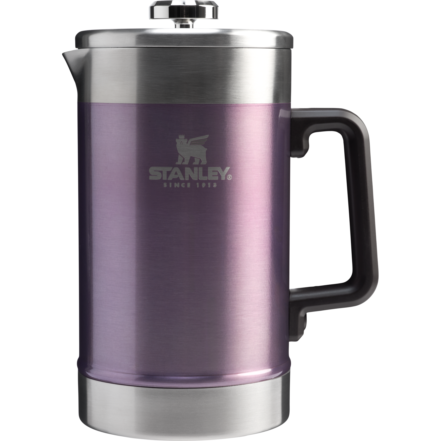 Stanley Stay-Hot French Press 48 OZ In Wisteria Shine Purple