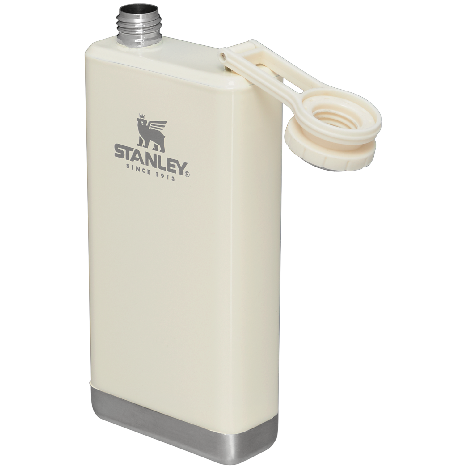 The Stanley Pre-Party Flask 8OZ In Cream Gloss