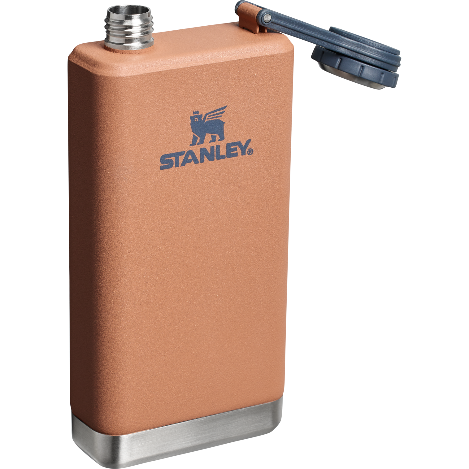 Stanley Easy Fill Wide Mouth Hip Flask 8 Oz In Toast Tan