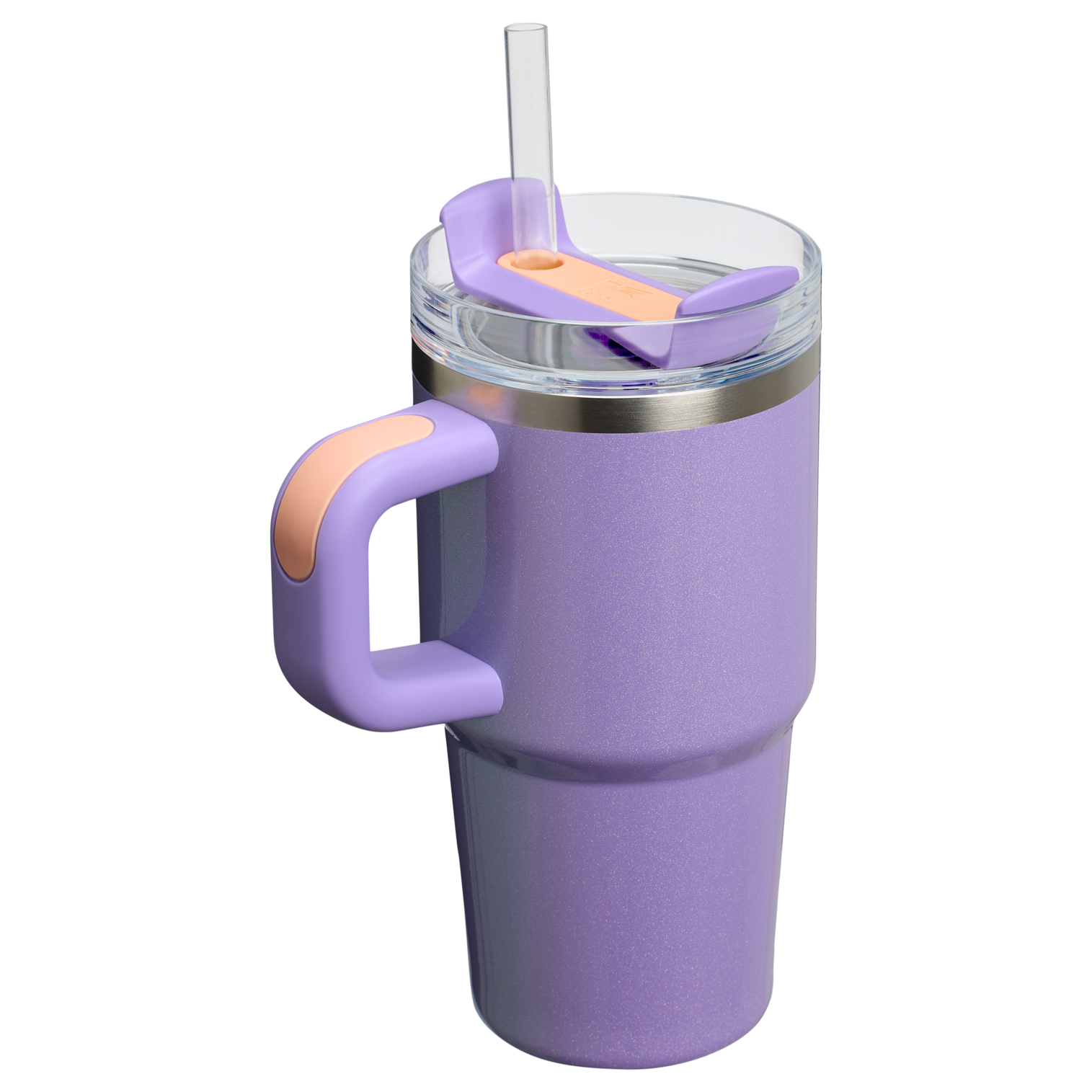 The Stanley Quencher Flipstraw ProTour Tumbler 20OZ Cup In Periwinkle Shimmer Purple