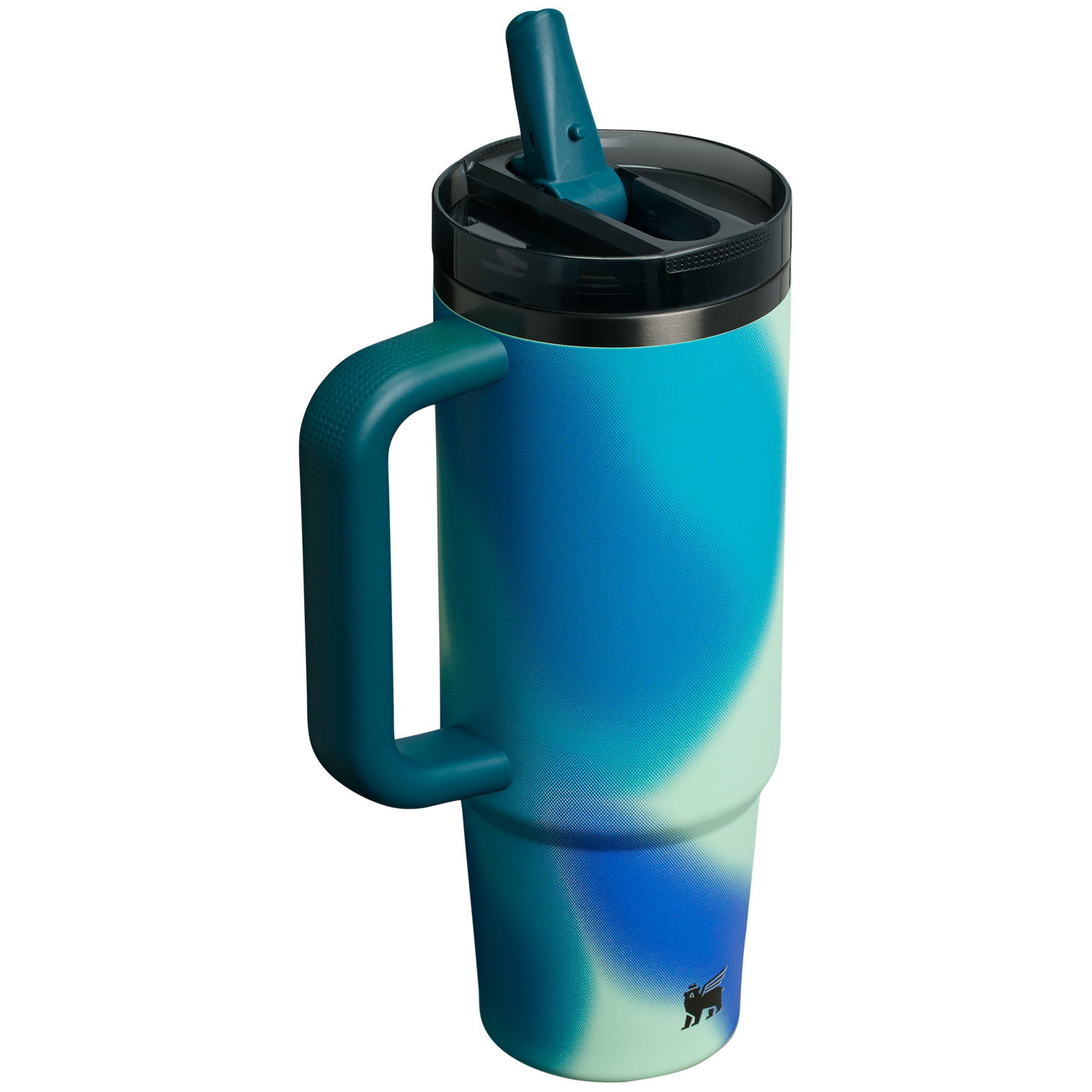 Stanley Quencher FlipStraw Pro Tour Tumbler 30OZ Cup In Coastal Teal Motion