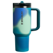 Stanley Quencher FlipStraw Pro Tour Tumbler 30OZ Cup In Coastal Teal Motion