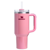 The Stanley x Whole Foods Quencher H2.O FlowState Tumbler 40OZ Cup In Winter Berry Shimmer Pink