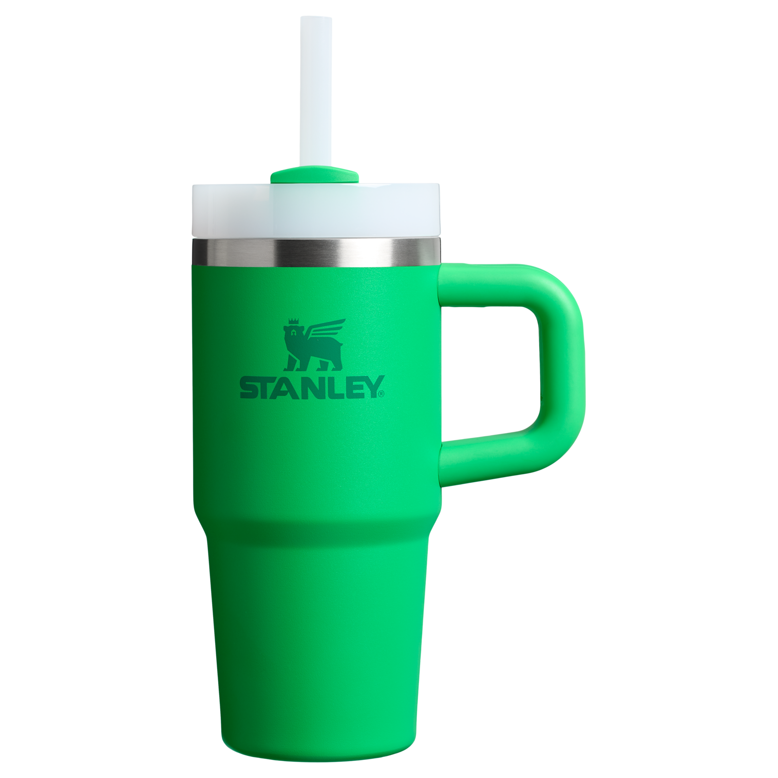 Stanley Quencher H2.O FlowState Tumbler Cup 14OZ In Meadow Green