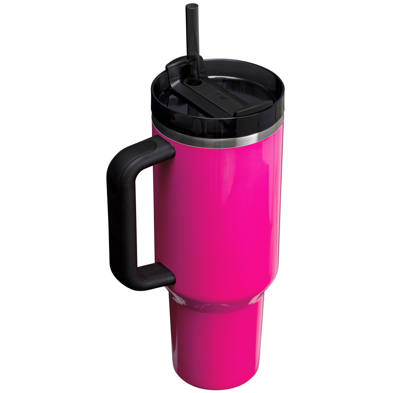 Stanley Quencher H2.O FlowState Tumbler Cup 40OZ In Electric Pink