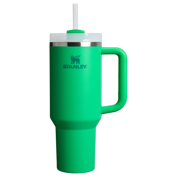 Stanley Quencher H2.O FlowState Tumbler Cup 40 OZ In Meadow Green