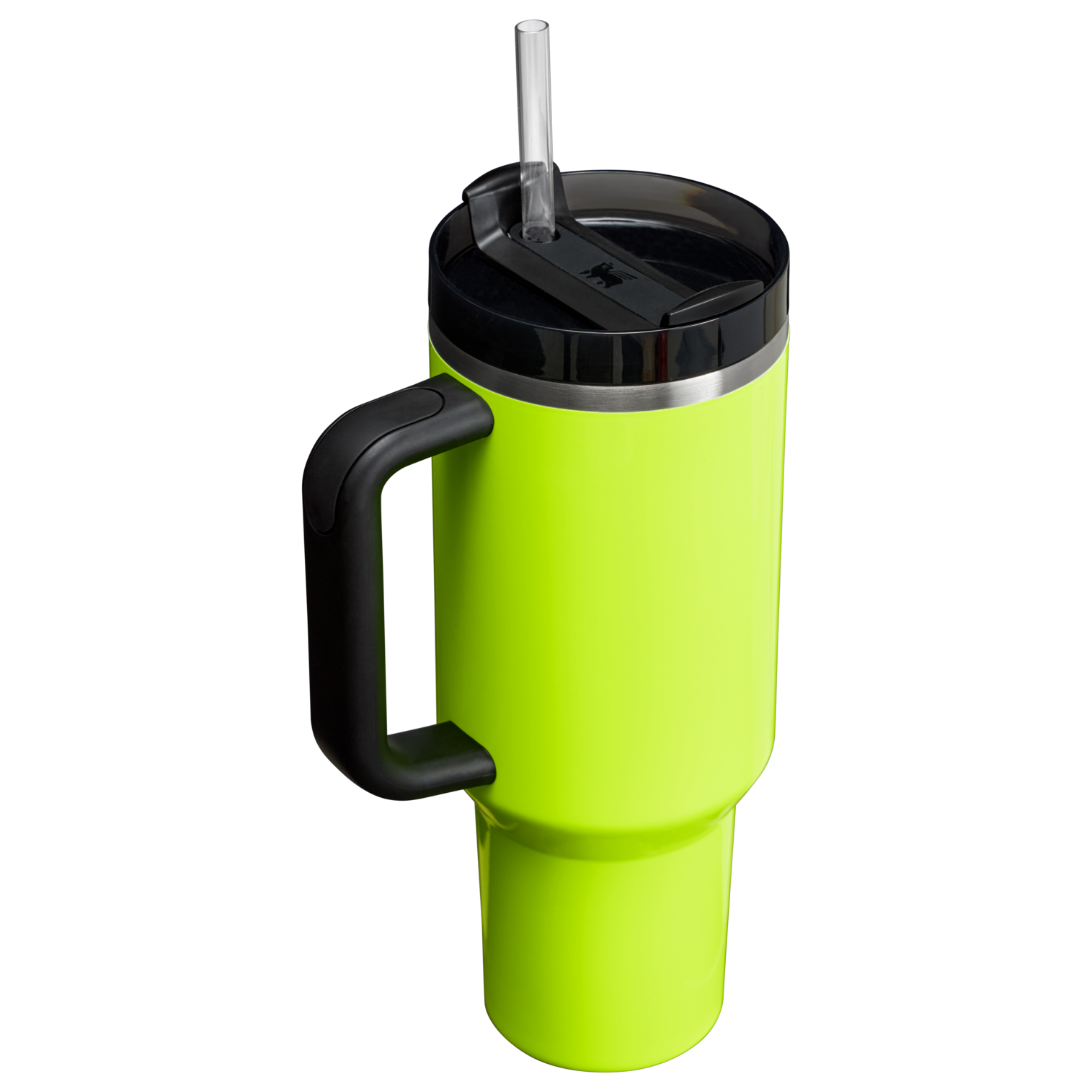 The Stanley Quencher H2.O FlowState Tumbler 40OZ Cup In Neon Yellow