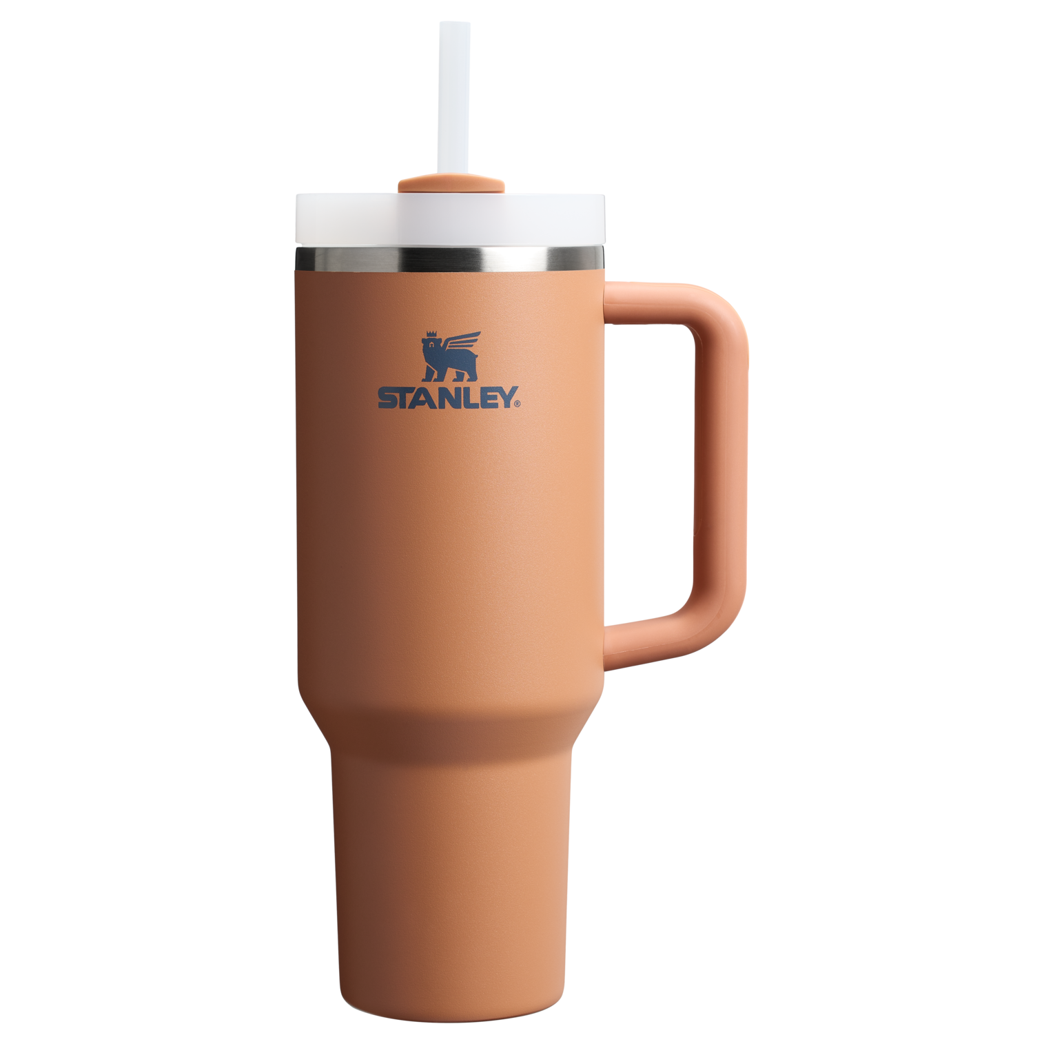 Stanley Quencher H2.O FlowState Tumbler Cup 40 OZ In Toast Tan