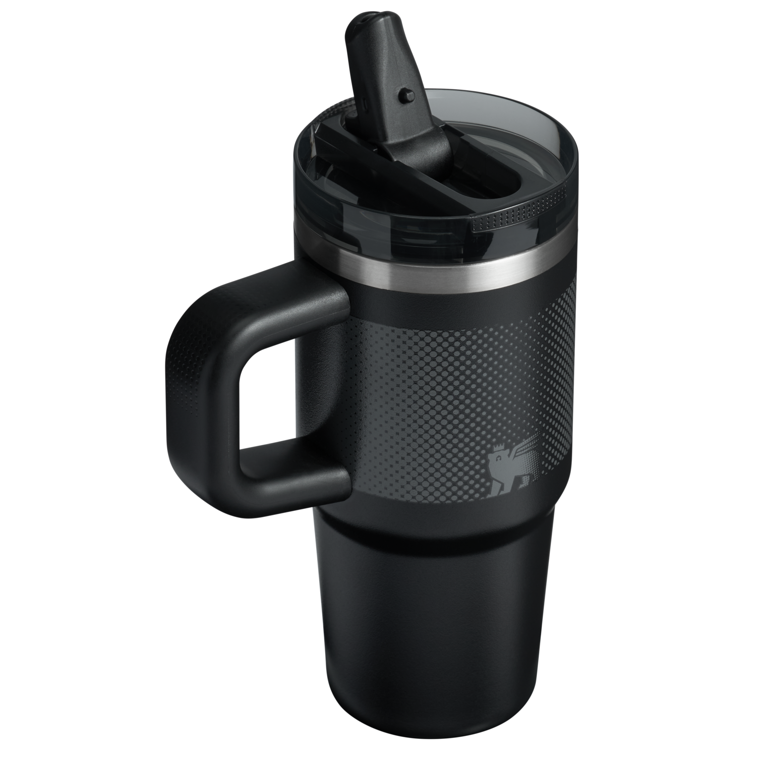 The Stanley Quencher ProTour Flip Straw Tumbler 14 OZ in Black Fade