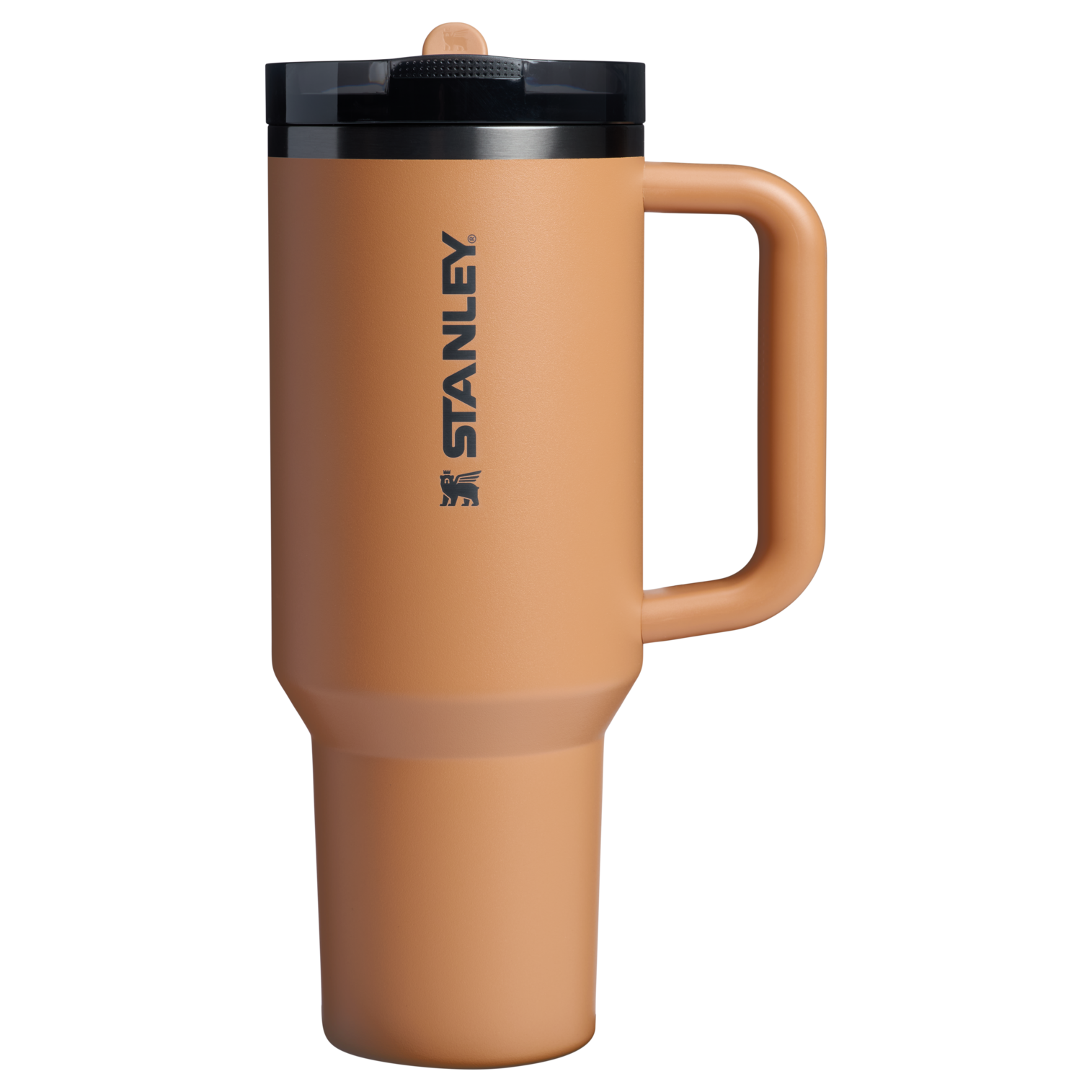 The Stanley Quencher ProTour Flip Straw Insulated Tumbler 40 OZ Cup In Camel