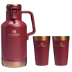 The Stanley Stay Chill Growler Set In Gilded Pomegranate Red