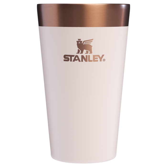 The Stanley Stay-Chill Stacking Pint 16OZ In Gilded Sugar Pink