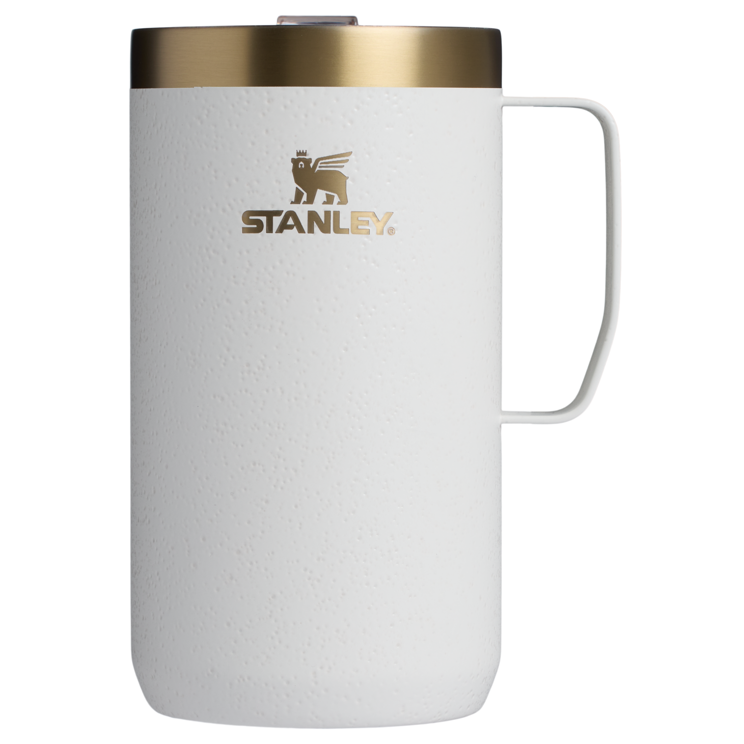 The Stay-Hot Camp Mug 24OZ In Cream Moon White